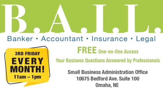 Omaha BAIL 3rd Friday Every Month